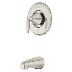 Single Handle Wall Mount Filler in Brushed Nickel