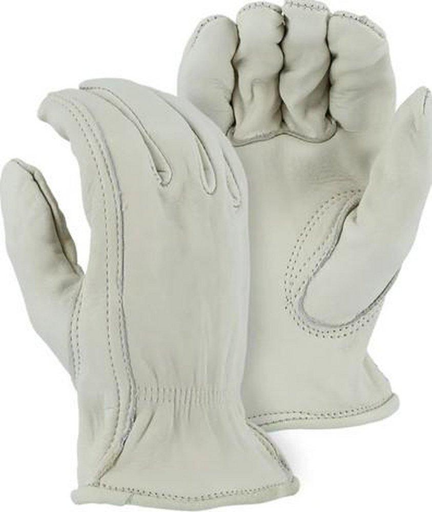 Majestic Glove Beige Leather Drivers Glove 