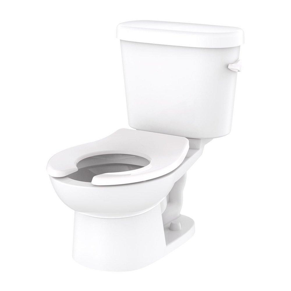 CHILDREN'S 1.28GPF GRAVITY TOILET TANK & BOWL RIGHT HAND LEVER WHITE 