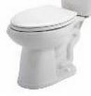 1.1-1.6/1.28/1.6 gpf Elongated ADA Toilet Bowl in Biscuit