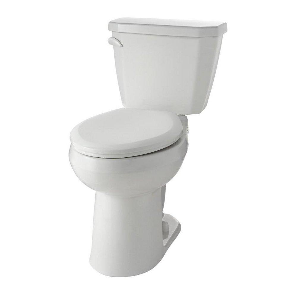Gerber Plumbing White 1.0 gpf Elongated Floor Mount Toilet Bowl 