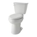 1.0 gpf Elongated Floor Mount Toilet Bowl in White