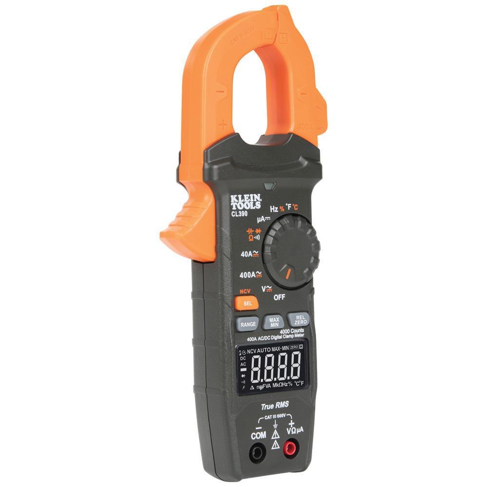 Klein Tools Black 600V Clamp Meter 