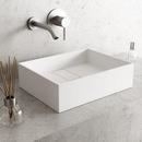 RECTANGULAR VESSEL BATHROOM SINK 