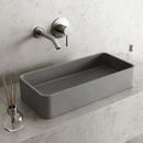 VIGO Grey Self-rimming/Drop-in Bathroom Sink 