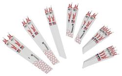 16-piece Metal Cutting Sawzall Blade Set