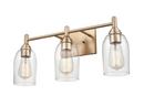 Millennium Lighting Modern Gold 3-Light Vanity Fixture 