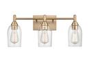 Millennium Lighting Modern Gold 3-Light Vanity Fixture 