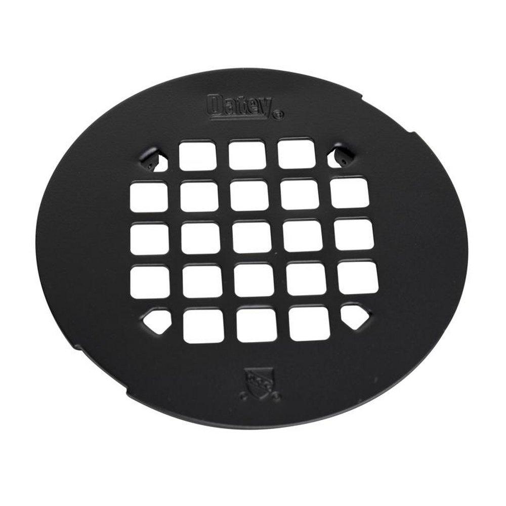 Oatey&reg; Matte Black 4-1/2 in. Stainless Steel Snap-In Strainer 