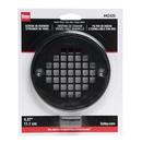 Oatey&reg; Matte Black 4-37/100 in. Screw-In Stainless Steel Strainer 