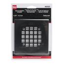 Oatey&reg; Matte Black 4-1/2 in. Stainless Steel Snap-In Strainer 
