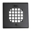 Oatey&reg; Matte Black 4-27/50 in. Stainless Steel Snap-In Strainer 