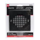 Oatey&reg; Matte Black 4-13/50 in. Stainless Screw-In Steel Strainer 