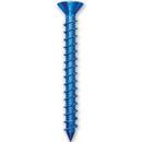 REDHEAD Blue 3/16 in. Climaseal&trade; Flathead and Phillips Concrete Anchor (Pack of 25) 