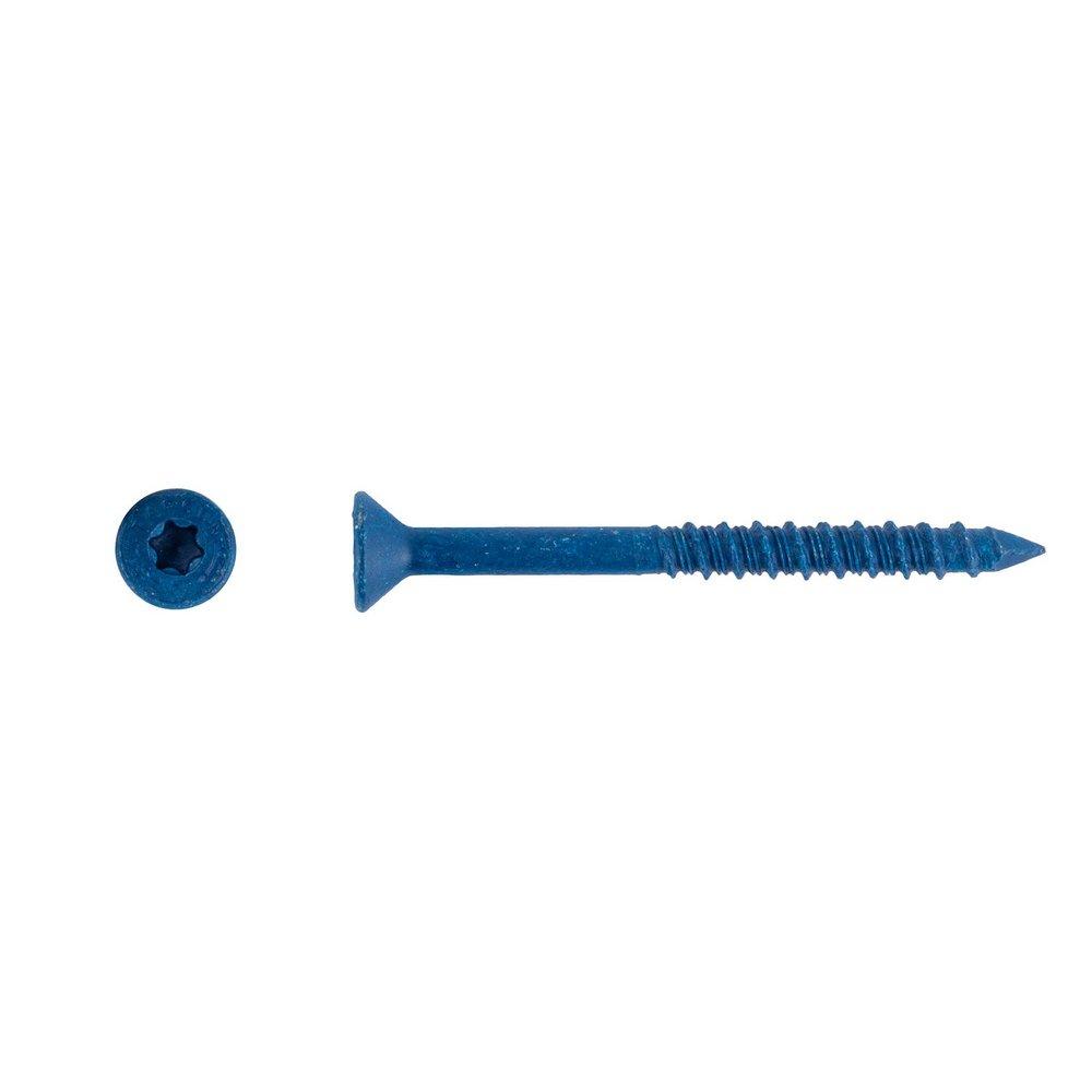 REDHEAD Blue 1/4 in. Anchor Steel (Pack of 25) 