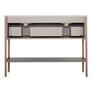 Signature Hardware Muted Grey Consoles Bathroom Sink 