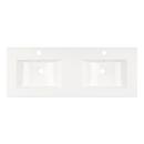 Signature Hardware Muted Grey Consoles Bathroom Sink 