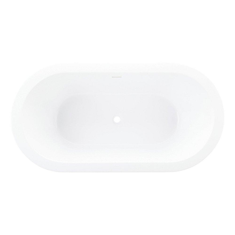 59" Leith Acrylic Freestanding Tub 