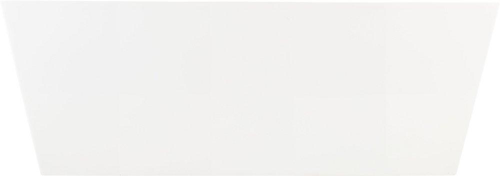 59 x 31-1/2 in. Freestanding Bathtub with Center Drain in White 