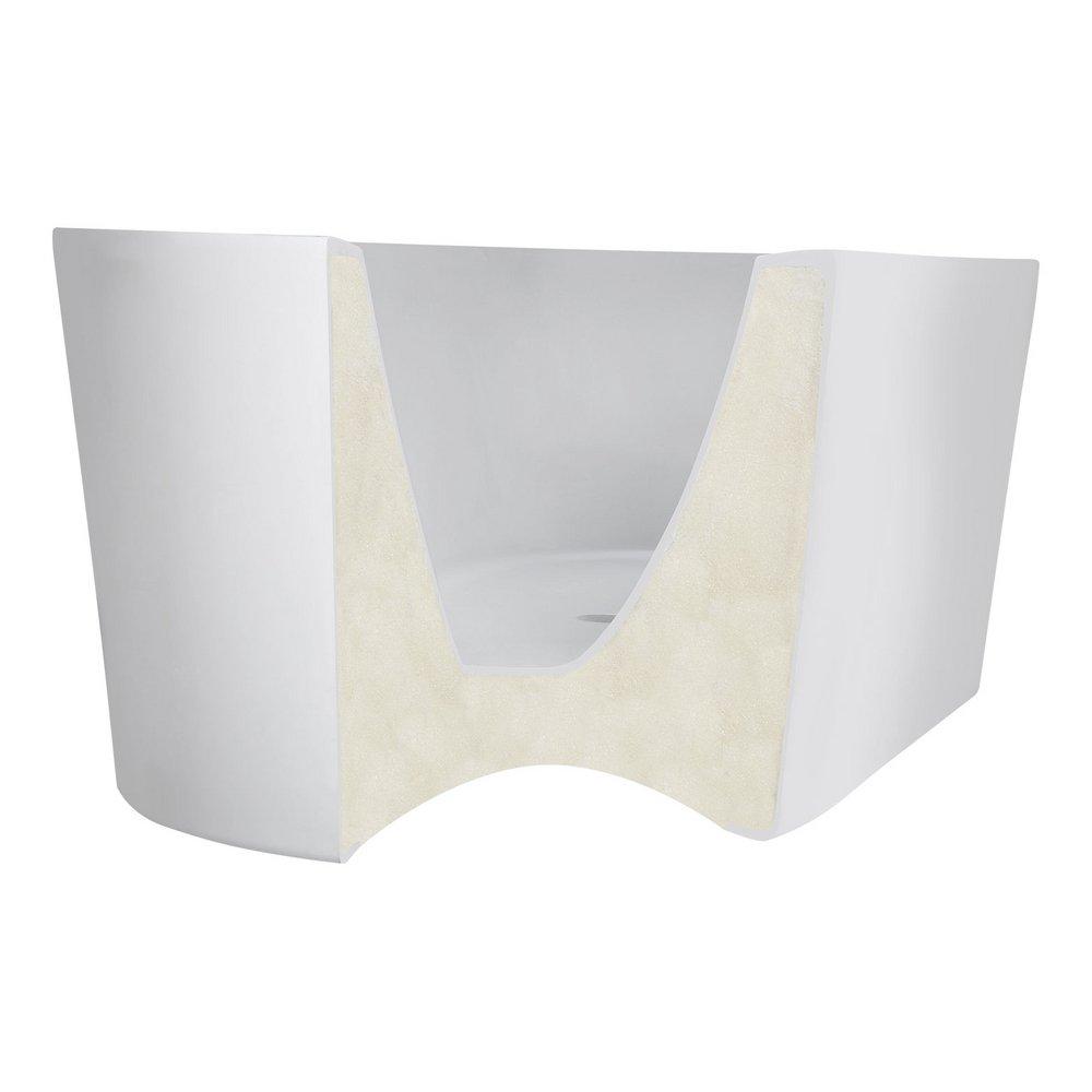 *CVR* 59 ACRYLIC FSAIR TUB W/ FOAM 