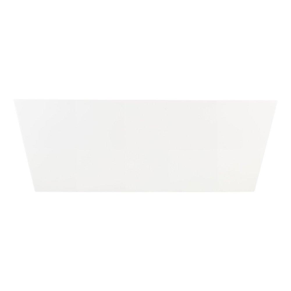 70-3/4 x 31-1/2 in. Freestanding Bathtub with Center Drain in White 