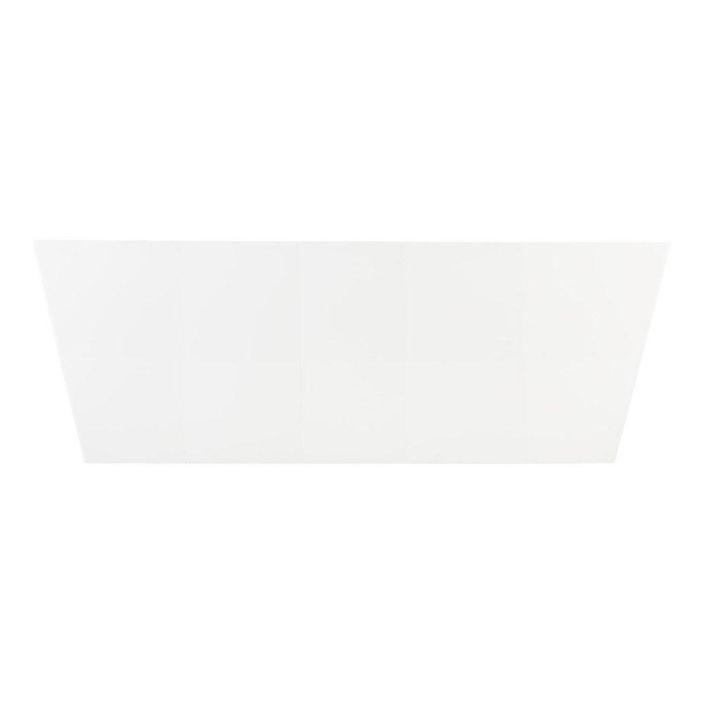 70-3/4 x 31-1/2 in. Freestanding Bathtub with Center Drain in White 