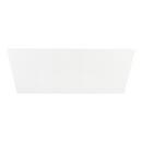 70-3/4 x 31-1/2 in. Freestanding Bathtub with Center Drain in White 