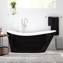 *CVR* 71 BLACK ACRYLIC FS TUB 