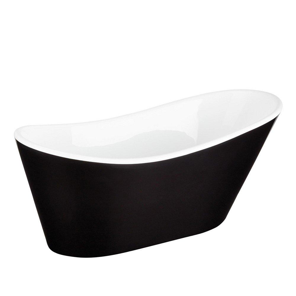 *CVR* 71 BLACK ACRYLIC FS TUB 