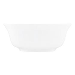 67 in. Freestanding Bathtub with Center Drain in White