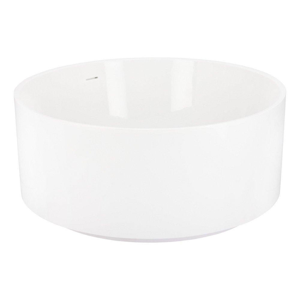 55" Dempsey Round Acrylic Freestanding Tub 