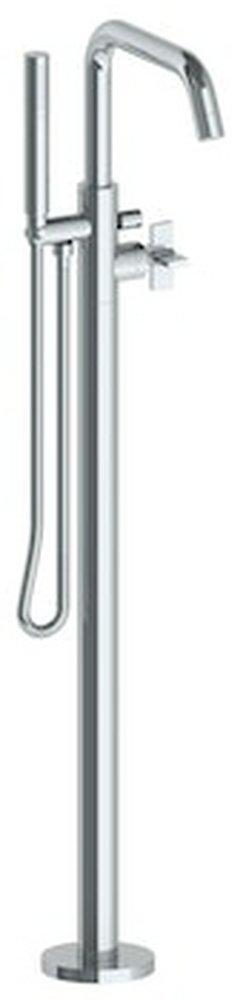 Watermark Designs Satin PVD Brass Single Handle Lever Floor Mount Filler 