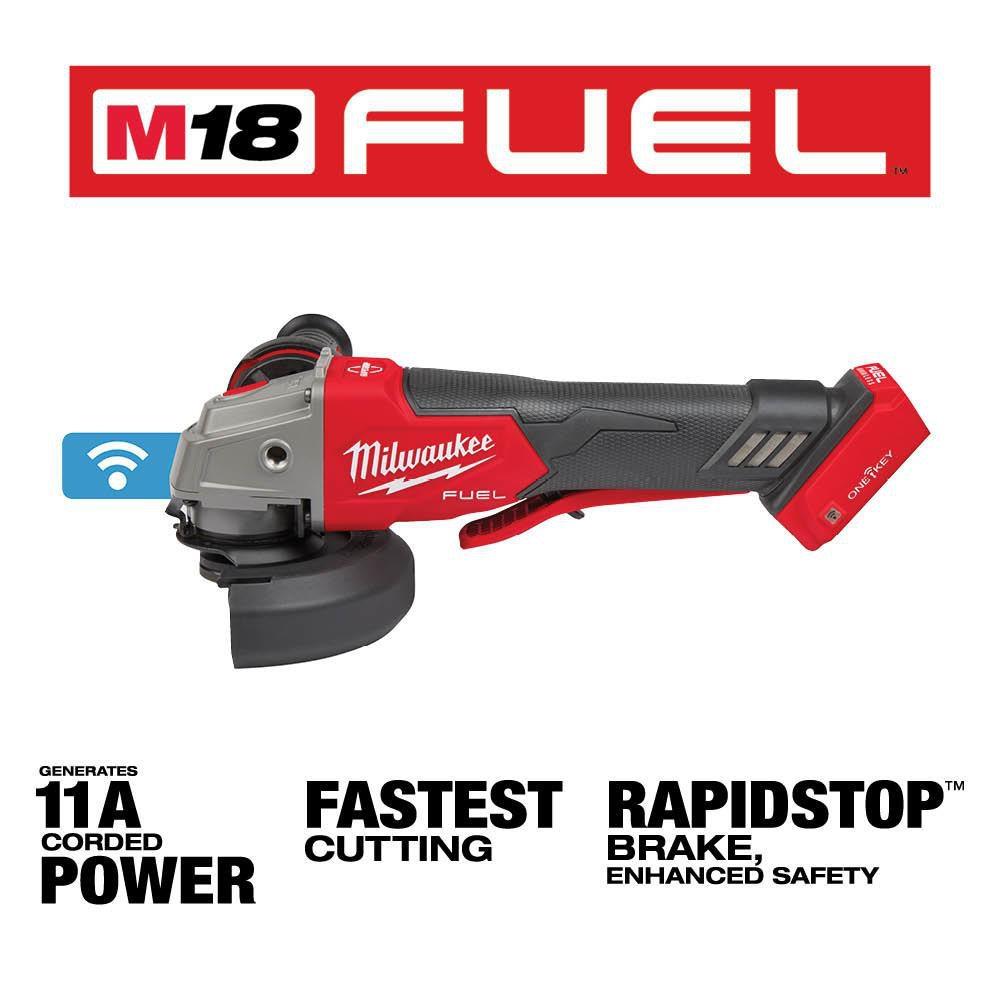 18V 4-1/2 in/5 in. Braking Grinder 