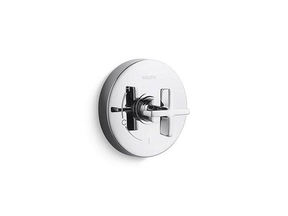 ONE PRESSURE BALANCE TRIM & CROSS HANDLE 