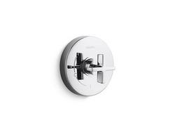 Single Handle Pressure Balancing Valve Trim in Polished Nickel