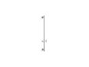 30 in. Shower Rail in Polished Nickel