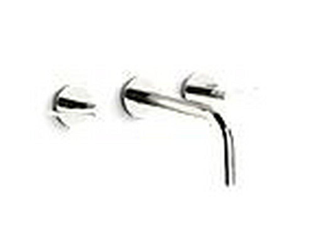 Kallista Nickel Silver Two Handle Widespread and Wall Mount Bathroom Sink Faucet 