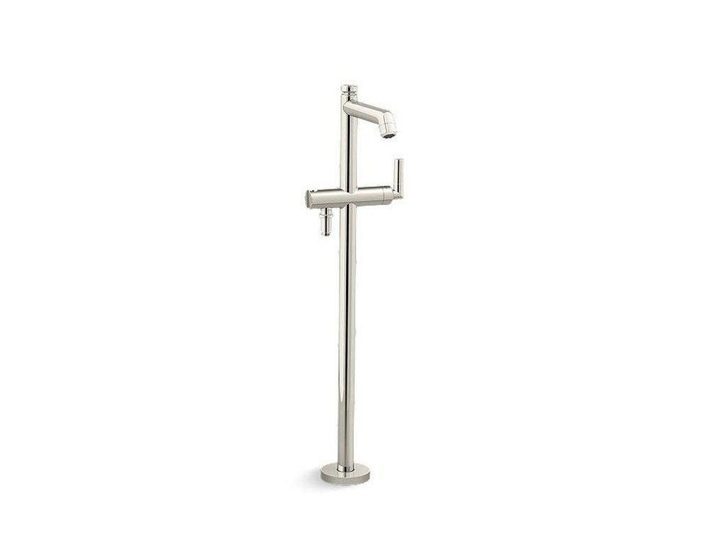 Kallista Polished Nickel Single Handle Floor Mount Filler 
