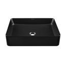 Swiss Madison Matte Black Vessel Mount Bathroom Sink 