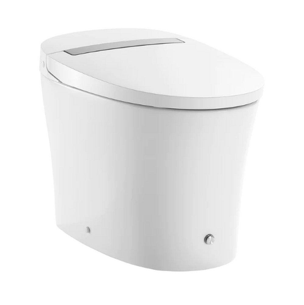 HUGO INTELLIGENT ONE-PIECE ELONGATED TOILET TOUCHLESS DUAL-FLUSH 11/16GPF 