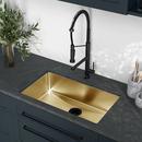 Swiss Madison Rose Gold 30 x 18 in. No Hole Stainless Steel 1 Bowl Undermount Kitchen Sink 
