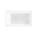54 in. x 30 in. Alcove Bathtub with Right Drain 