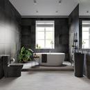 Swiss Madison Matte Black 1.1/1.6 gpf Dual Flush Elongated One Piece Toilet 