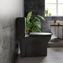 Swiss Madison Matte Black 1.1/1.6 gpf Dual Flush Elongated One Piece Toilet 