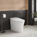 AVANCER INTELLIGENT ONE-PIECE ELONGATED TOILET TOUCHLESS DUAL-FLUSH 11/16GPF 