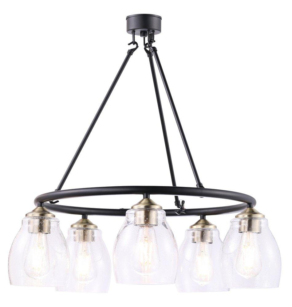 *CVR* WINSLEY 5 LIGHT CHANDELIER 