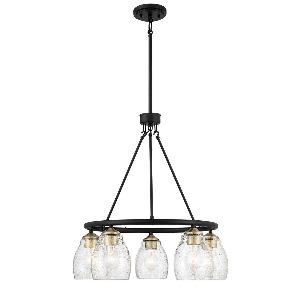 *CVR* WINSLEY 5 LIGHT CHANDELIER 