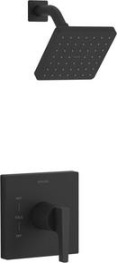 KOHLER Matte Black Single Handle Single Function Shower Faucet (Trim Only) 
