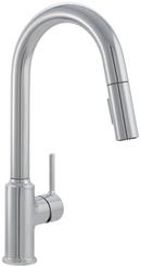 Single Handle Pull Down Kitchen Faucet in Chrome