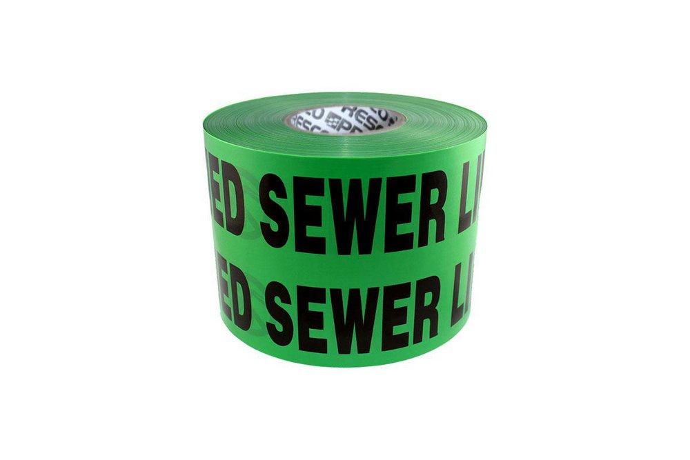 Presco Green 12 in. x 1000 ft. Marking Tape 